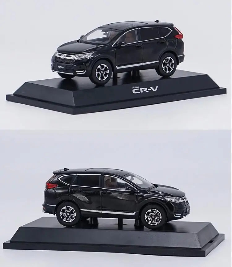 1:43 Масштаб сплава Модель автомобиля игрушки, высокая имитация Honda CRV, Коллекция игрушечных автомобилей