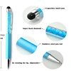 1 Pc Cute Kawaii Brand Diamond Metal Ballpoint Pen Touch Screen Crystal Ball Pen For Mobile Phone Office Supplies 3
