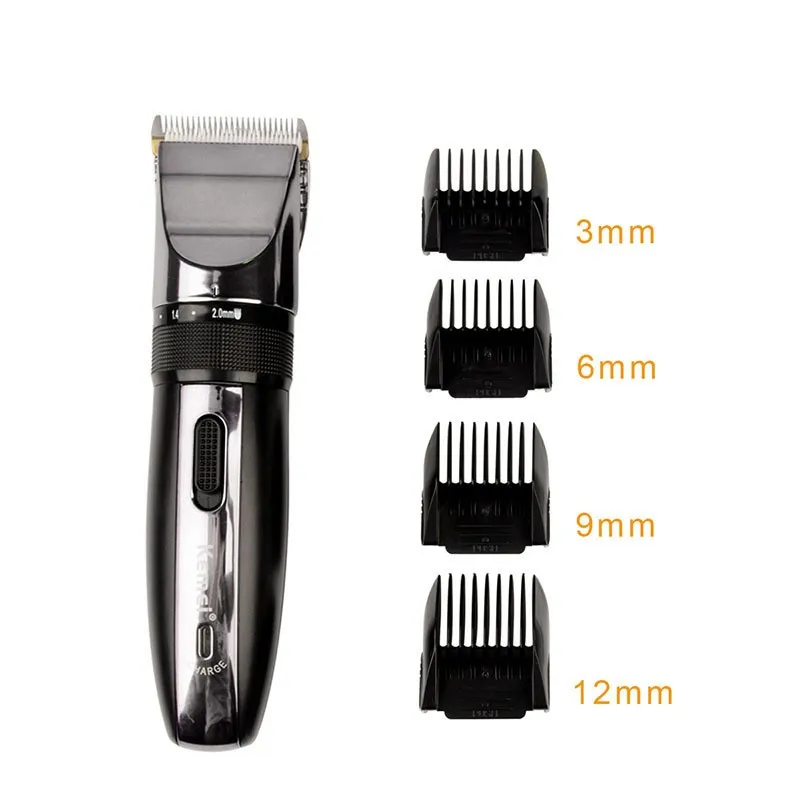 Низкая-шум перезаряжаемая машинка для стрижки волос профессиональный триммер Стрижка волос набор для мужчин режущий станок Горячая