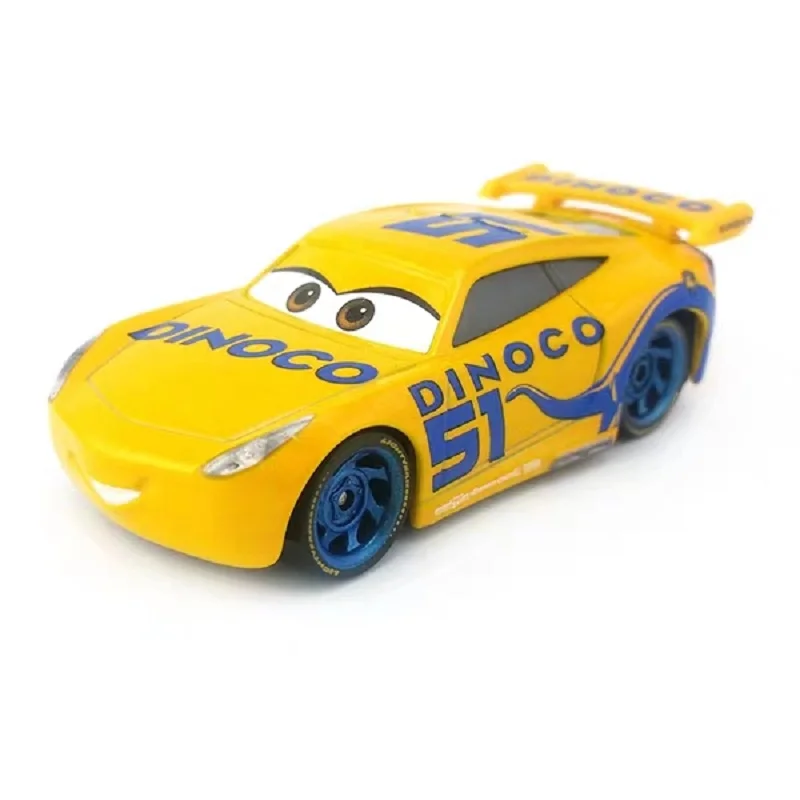 disney Pixar машина 2 3 Lightning McQueen Джексон Storm Ramirez 1:55 литья под давлением автомобильных металлического сплава модель детского игрушечного автомобиля подарок