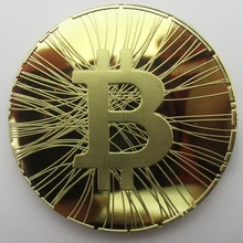 Биткоин первый Биткоин ATM Okcoin золотая медаль копия монеты сувенир металлические ремесленные монеты