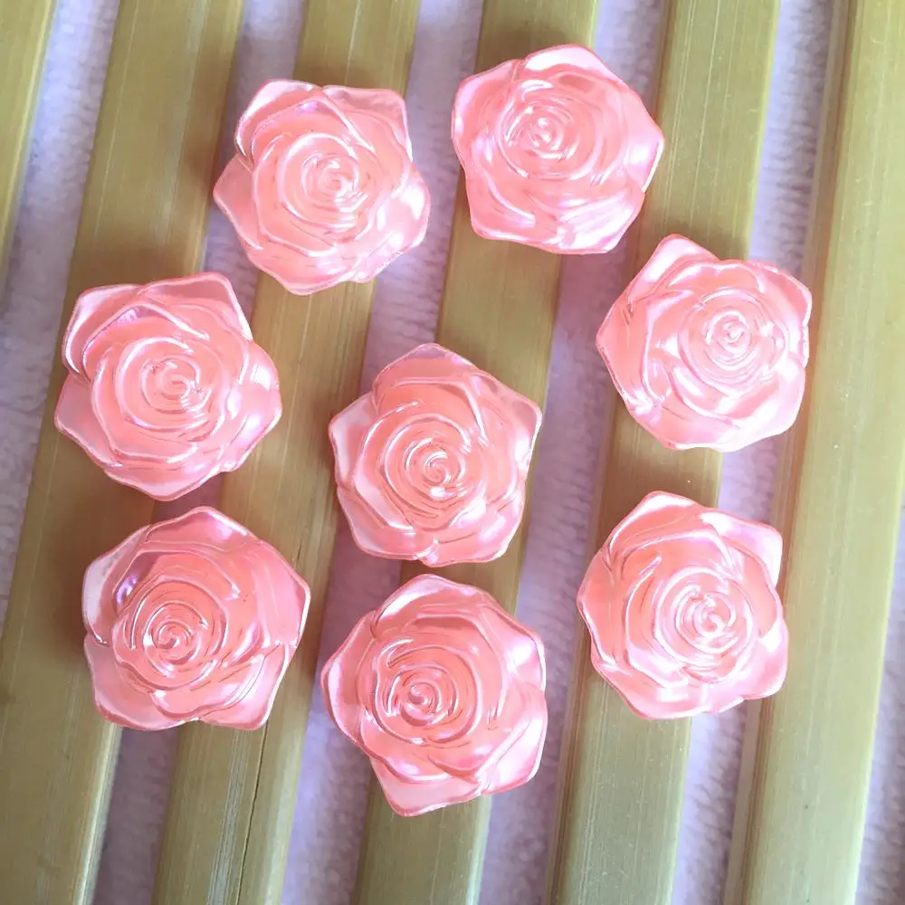 

DIY 20pcs/lot 18mm Cute Antique Color Resin Rose Flowers Flatback Cabochon DIY Jewelry/Craft Scrapbooking A977