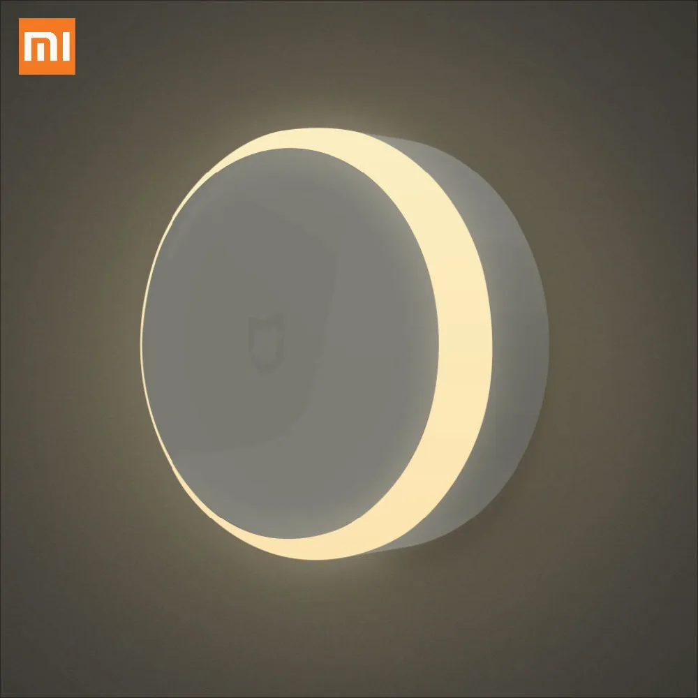 Горячая Xiaomi Mijia Mini 0 25 Вт белый 2 модели мягкого освещения авто сенсор умный