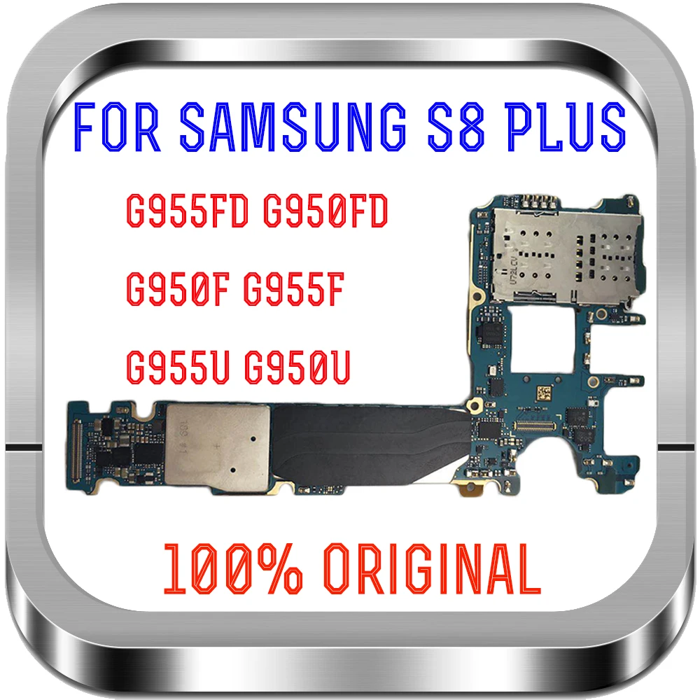 Европейские разблокированные Материнские платы для samsung Galaxy S8 G950F/G950FD/G955F/G955FD материнская плата