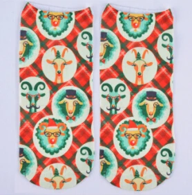 Распродажа; модные стильные носки в стиле Харадзюку из натурального хлопка с объемными персонажами из мультфильмов; носки с объемным принтом звезд - Цвет: SS10104
