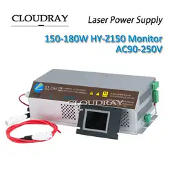 Cloudray 150-180 Вт Лазерной Co2 Питание для co2 лазерная гравировка Резка машина сертификат CE AC90-250V hy-z150
