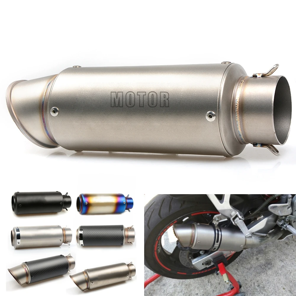Выхлопная труба для мотоцикла 51 мм/61 мм YAMAHA MT07 MT09 FZ07 FZ09 MT/FZ 07 09 MT10 XSR 700 900 R1 R3