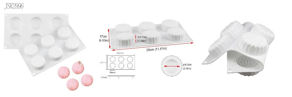Silicone Cake Mold ToolsJSK2996