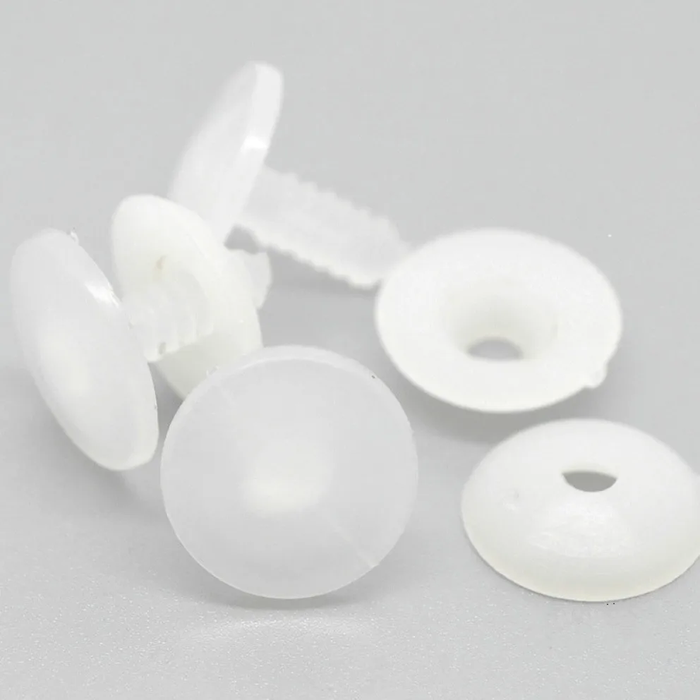 

10set 20mm White Plastic DIY Doll Joints For Toys Teddy Bear Making Crafts Dolls Accessories Gifts Kids Toy