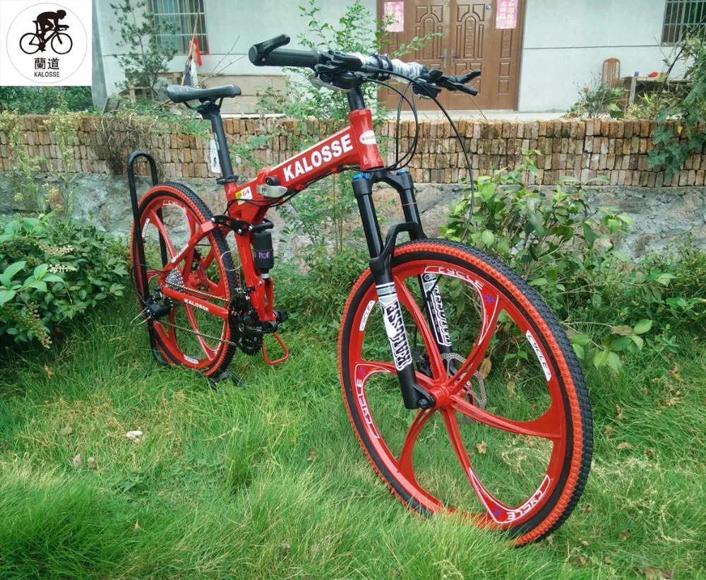 Flash Deal Kalosse 21/24/27/30 gear Folding bicycle 26 inch mountain bike bicycle mountain bike Hydraulic brakes 12 Flash Deal Kalosse 21/24/27/30 gear Folding bicycle 26 inch mountain bike bicycle mountain bike Hydraulic brakes 12