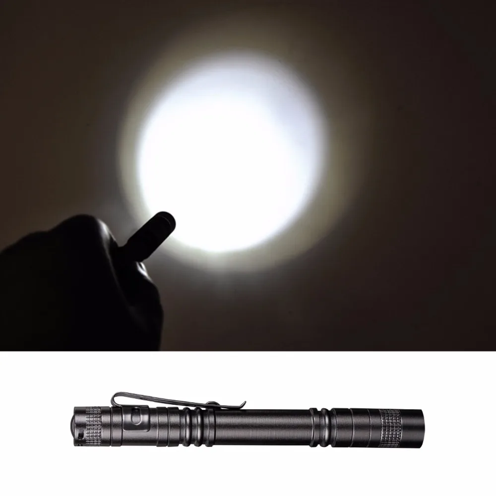 Ручфонарь светодиодная лм лм|pen light|flash lightmini pocket flashlight |