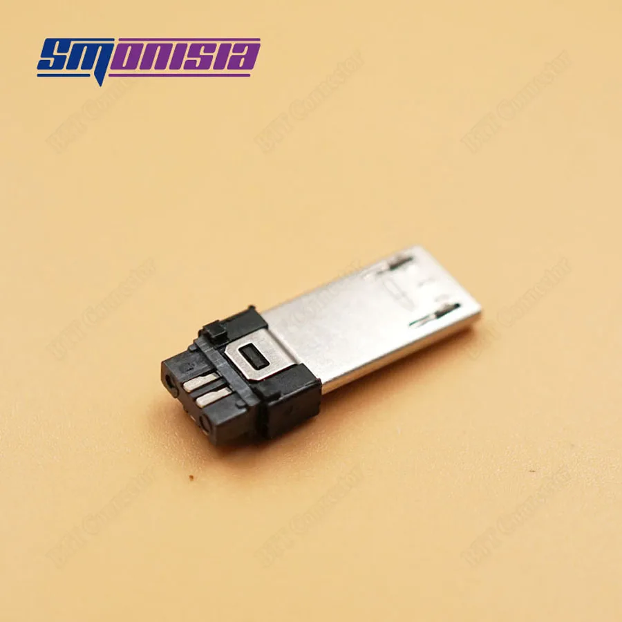 Smonisia 50 шт. удлинить 18.5 мм Micro USB штекер Мощность разъем для зарядки телефона цифровой продукт