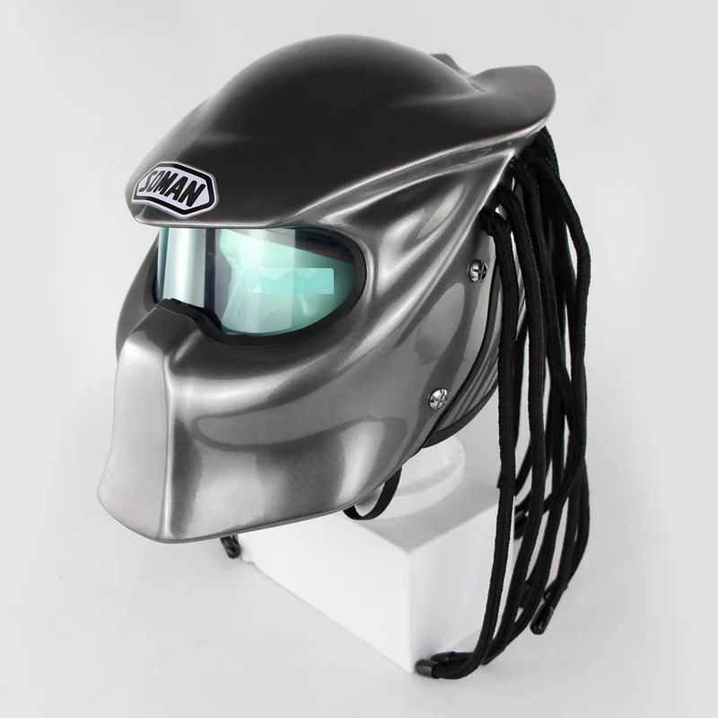 Полный шлем супер индивидуальность harley оплетка для верховой езды Лазерная лампа мотоциклетный шлем для мужчин/женщин 2,5 кг S/M/L/XL/XXL