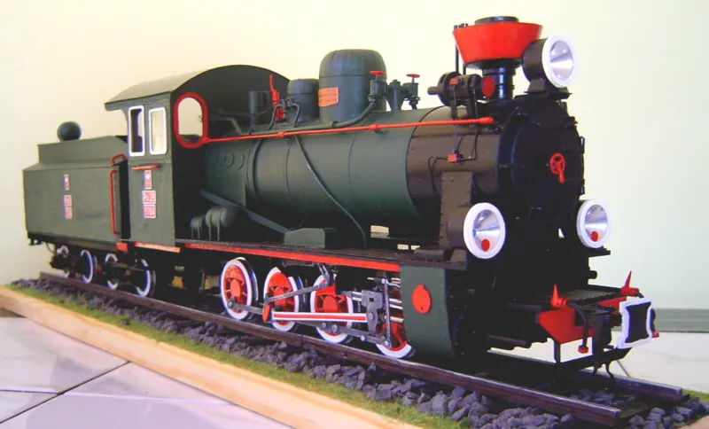 

DIY Paper Model Polish Steam Locomotive Px-29 1929 Boy Gift Papercraft 3D Puzzle