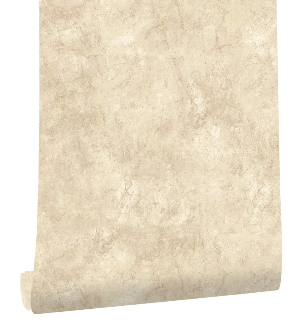

HaokHome Vintage Pure Color Non-woven Wallpaper Blue Multi/Green/Beige for Home Living Room Bathroom Kitchen Wall Decoration