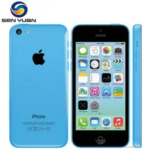 Iphone 5c разблокированный Apple iphone 5C IOS gps wifi двухъядерный 4,0 ''8 GB/16 GB/32 GB iphone 5c мобильный телефон бесплатные подарки