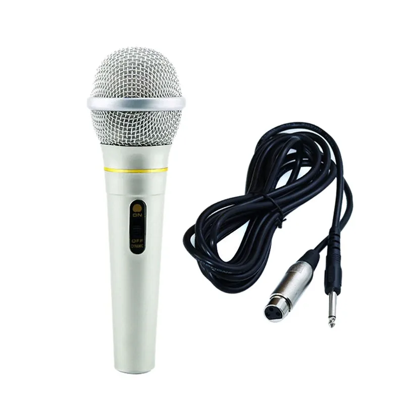 1 Set Handle 3.5M Smart Wired Microphone, Stereo Condenser Mic For For