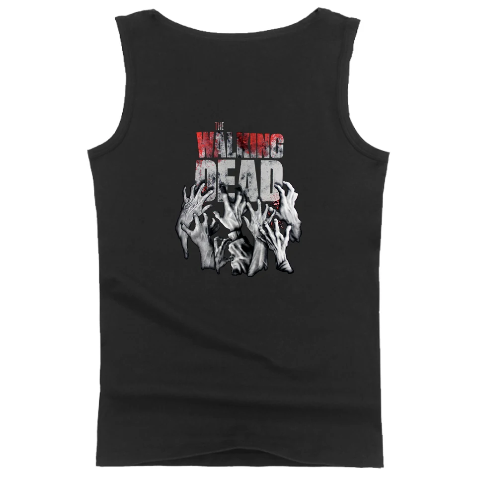 The Walking Dead Tank Tops Summer Fashion Style Clothes Sleeveless