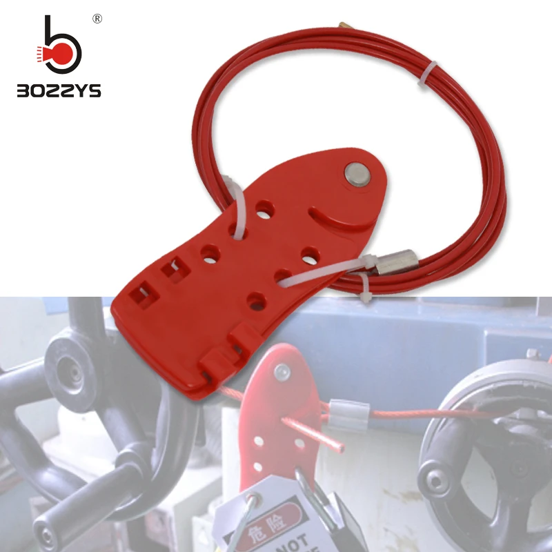 Industrial fish safety cable lock cable lock LOTO Lock lock for