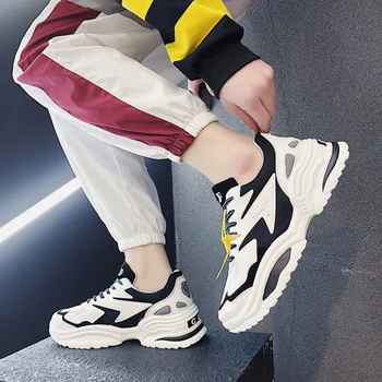 

Thick Sole Men Running Shoes,
