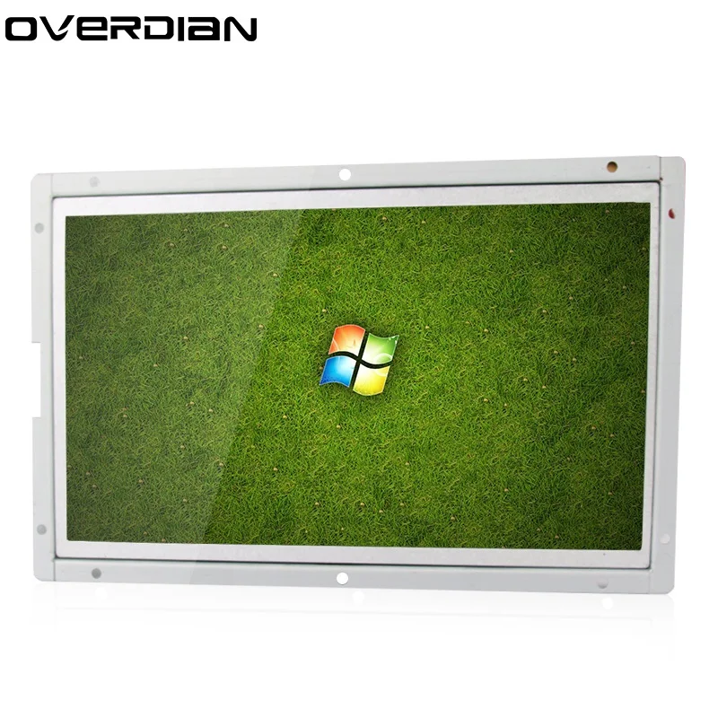 10/10. 1 &quotVGA/HDMI/USB/AV/tv интерфейс 1366*768 Промышленный контроль ЖК монитор белый