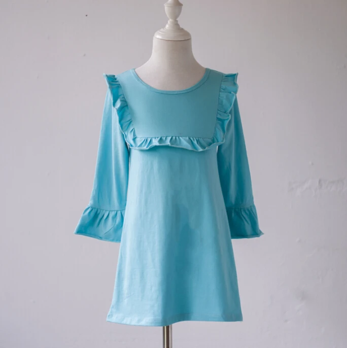 ruffle sleeves for long frocks