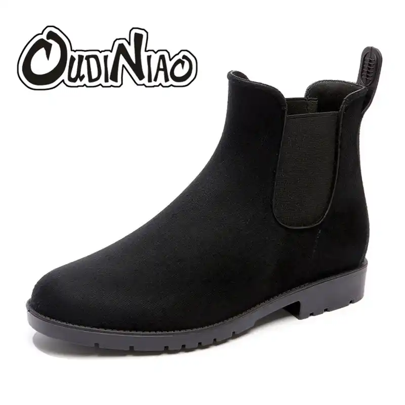pointed toe rain boots