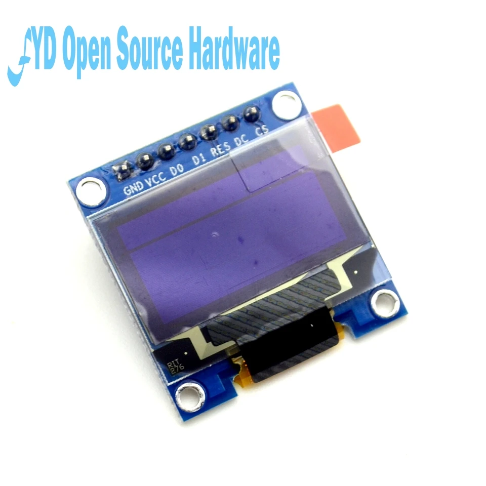 

0.96 inch IIC Serial Yellow Blue OLED Display Module 128X64 I2C SSD1306 12864 LCD Screen Board GND VCC SCL SDA 0.96" for Arduino