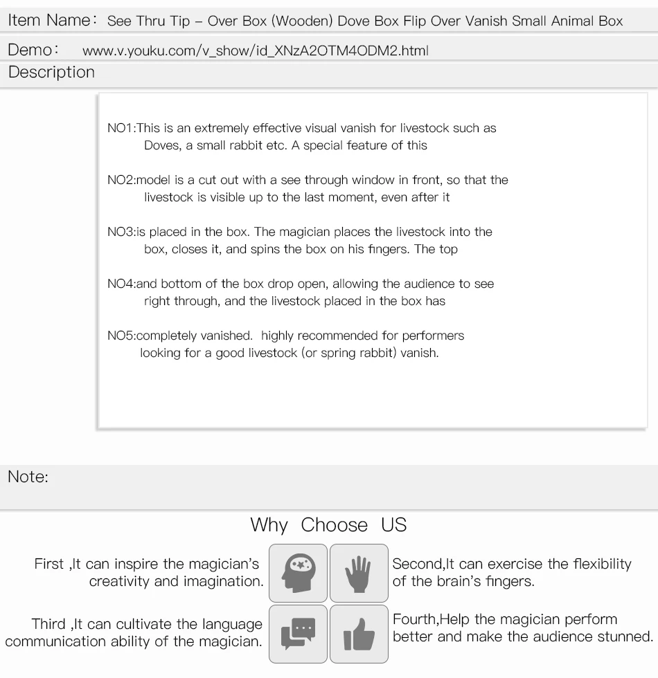 See Thru Tip-над коробкой(деревянный) коробка для голубя флип над Vanish маленький ящик для животных Волшебные трюки удивительный сценический реквизит для фокусов волшебников