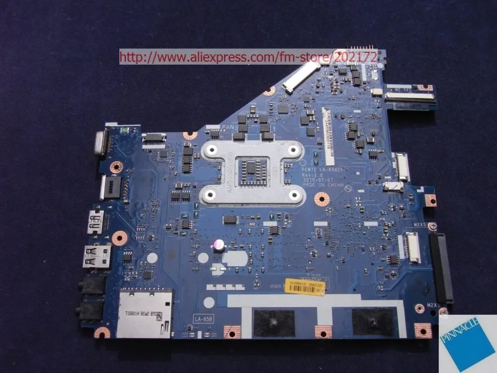Placa-mãe de Gateway Nv55c Tin 71 L01 Placa-mãe para notebook - Imagem 2