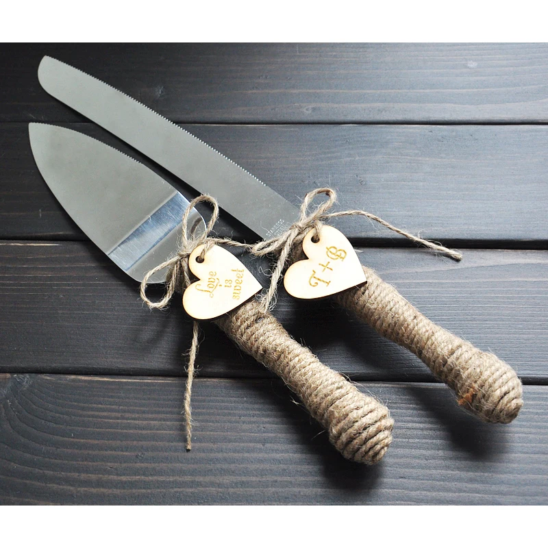 Personalized Wedding Cake Knife Rustic Country Serving Set Burlap Color Decoration On Aliexpress Personalized Wedding Cake Knife Rustic Country Serving Set Burlap Color Decoration On Aliexpress