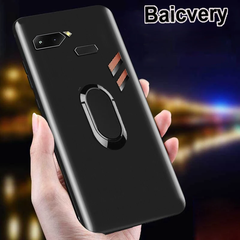 

Magnetic Ring Case for Asus ROG Bracket Finger Ring Cover for ASUS ROG Phone ZS600KL ZS 600KL Z01QD ASUS_Z01QD