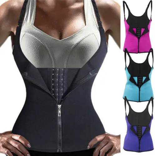 

2019 Women Body Shaper Slimming Waist Trainer Cincher Underbust Corset Shapewear