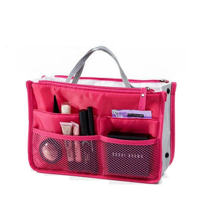 

2018 Organizer Bag Cosmetic Bags Women Travel Bags For Nylon Toiletry Kits Makeup Bags Cases