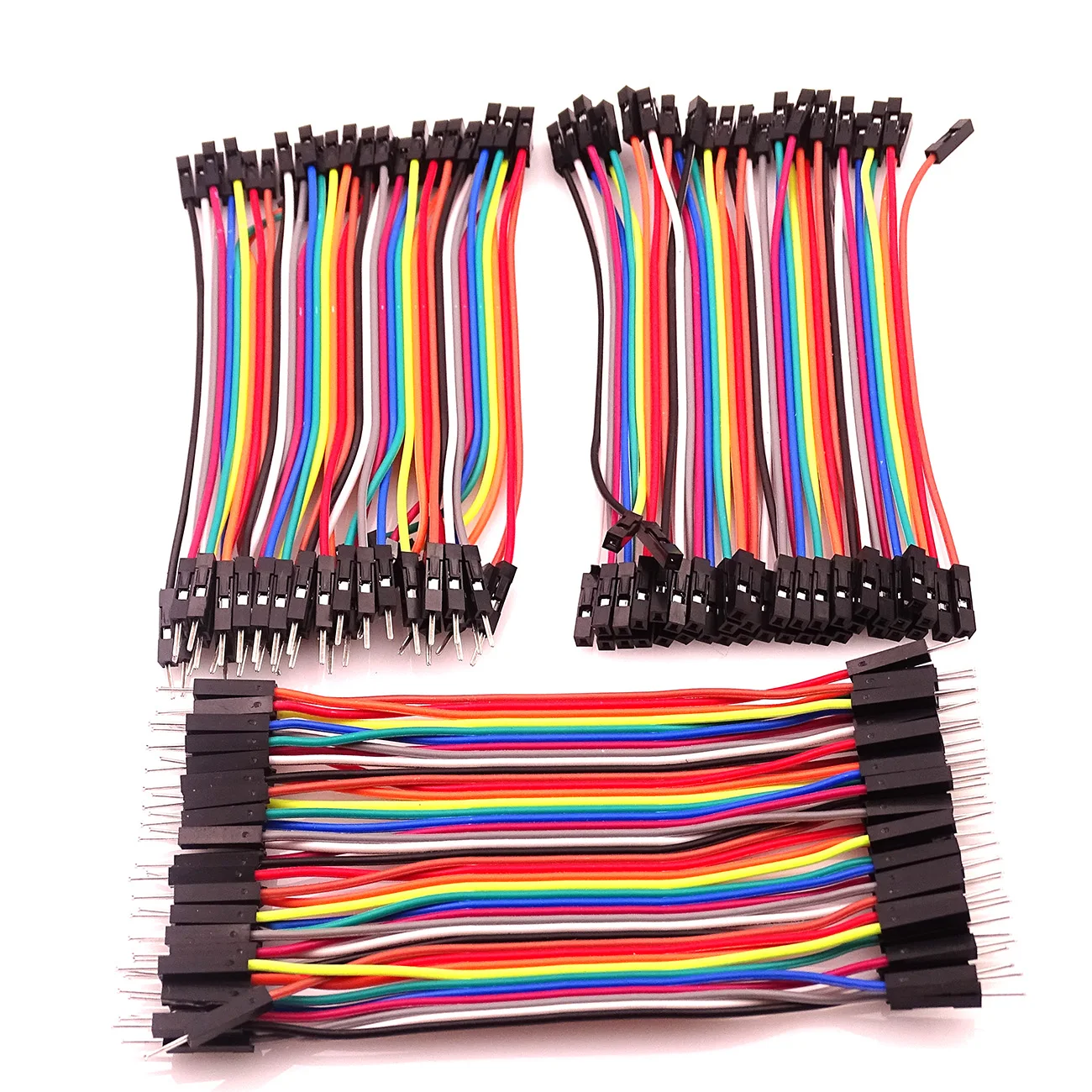 

DuPont line 120pcs 10cm male to male + male to female + female to female jumper DuPont cable for cuiisw