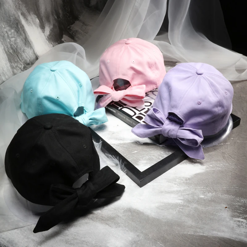 

Strapback Summer Style 2016 Snap Back bowknot Candy color Baseball Caps Hip Hop Gorra Toucas Bones Touca Hats For Men Casquette