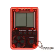 Tetris мини детская игровая консоль игрушка-вкладыш встроенный 26 игр брелок кольцо держатель Детские Подарочные консоли Portatil 1 P L0530# D