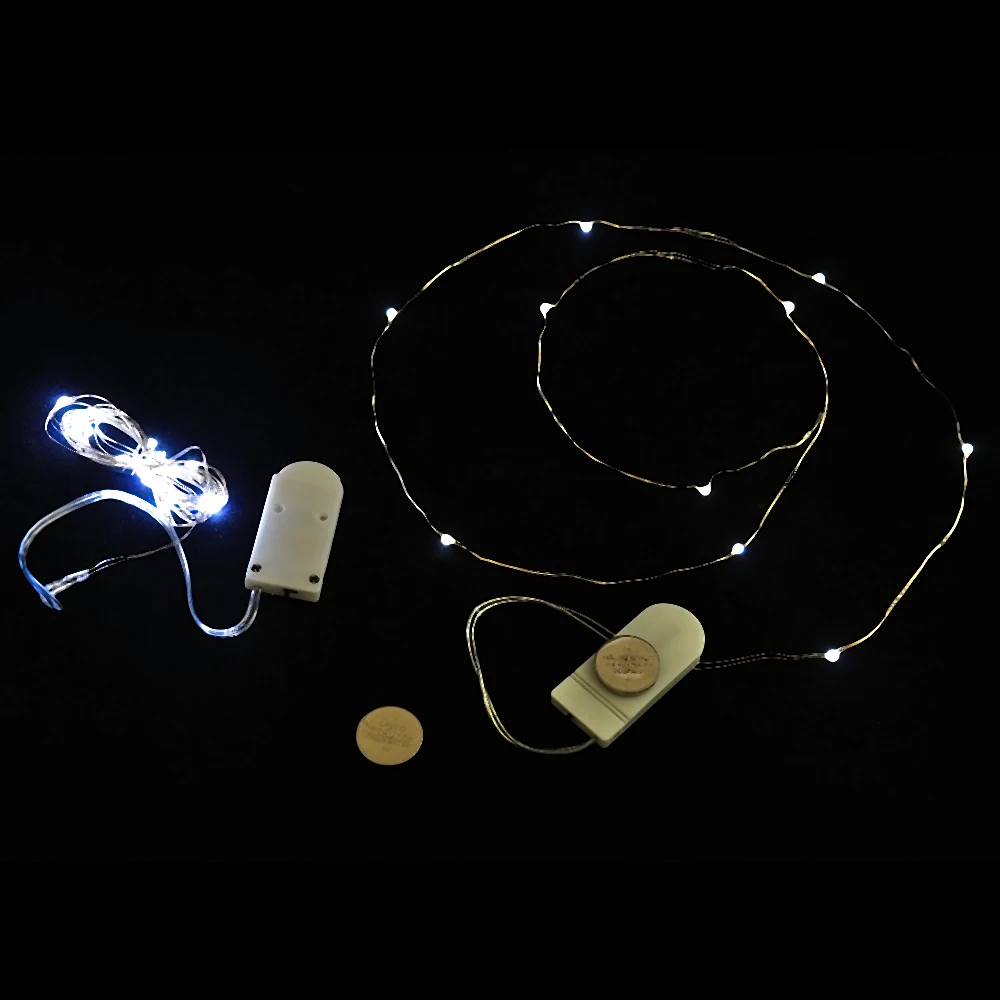 CR2032 Coin Battery operated super bright Micro LED vine lights Wedding Centerpiece Flower Arrangement Party Light | Лампы и освещение
