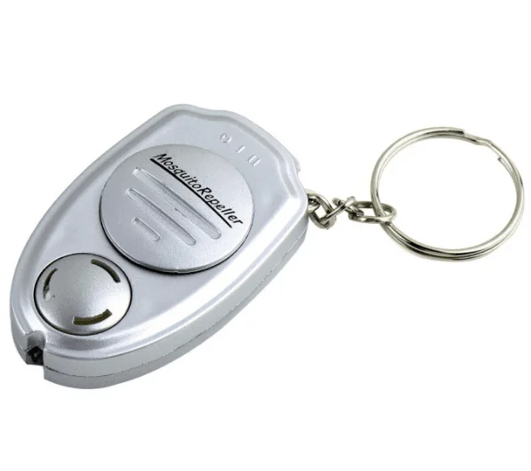 

200PCS Portable Anti Mosquito Killer Inset Repeller Electronic Ultrasonic Keychain key clip for Camping Outdoor