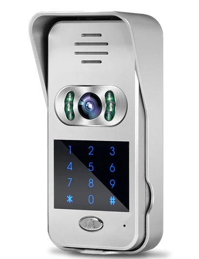 Cellphone control video door phone IP doorbell keypad WiFi door bell Cellphone control video door phone IP doorbell keypad WiFi door bell