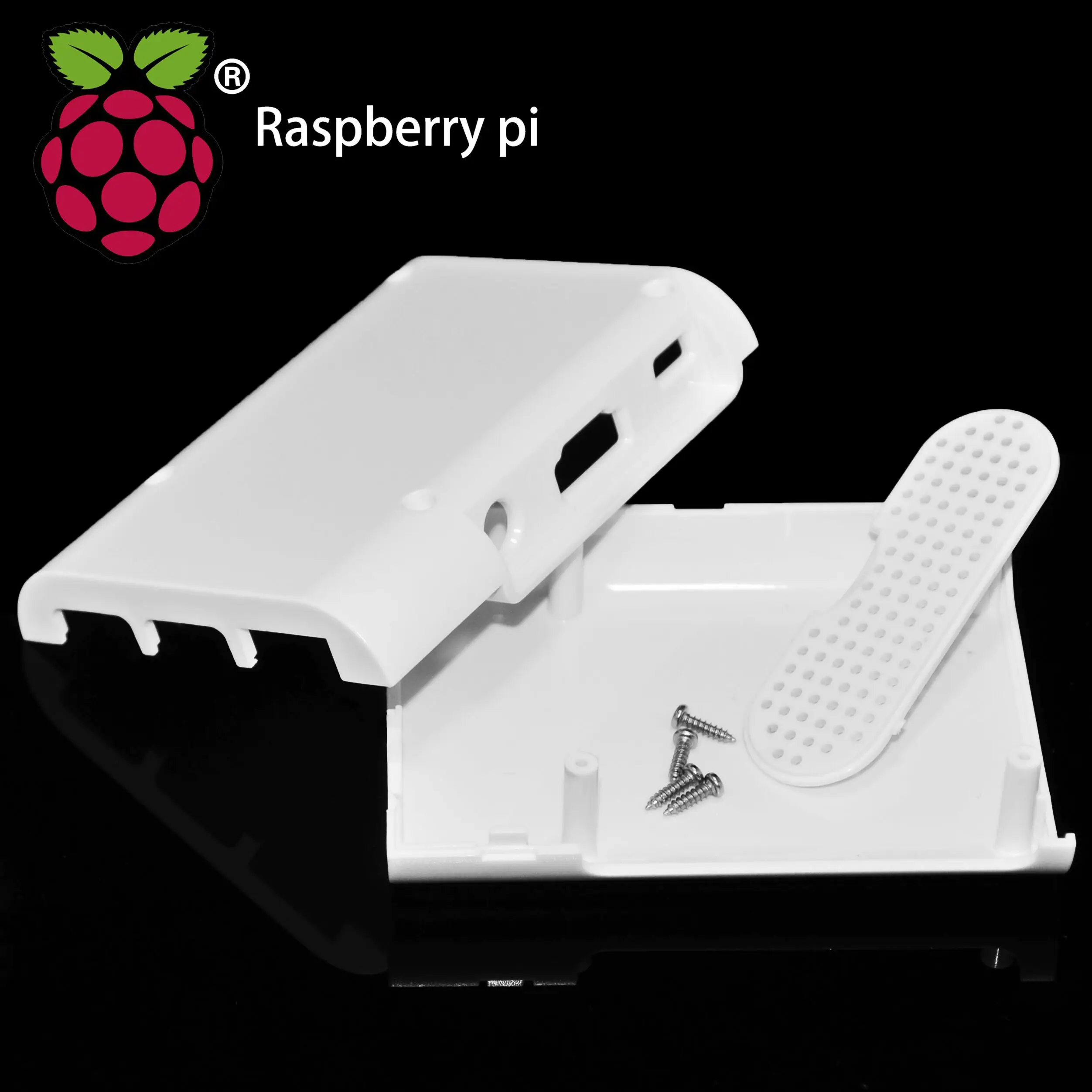 

1pcs Raspberry Pi 3 3B 3B+ White Case Cover Shell Enclosure Box ABS box