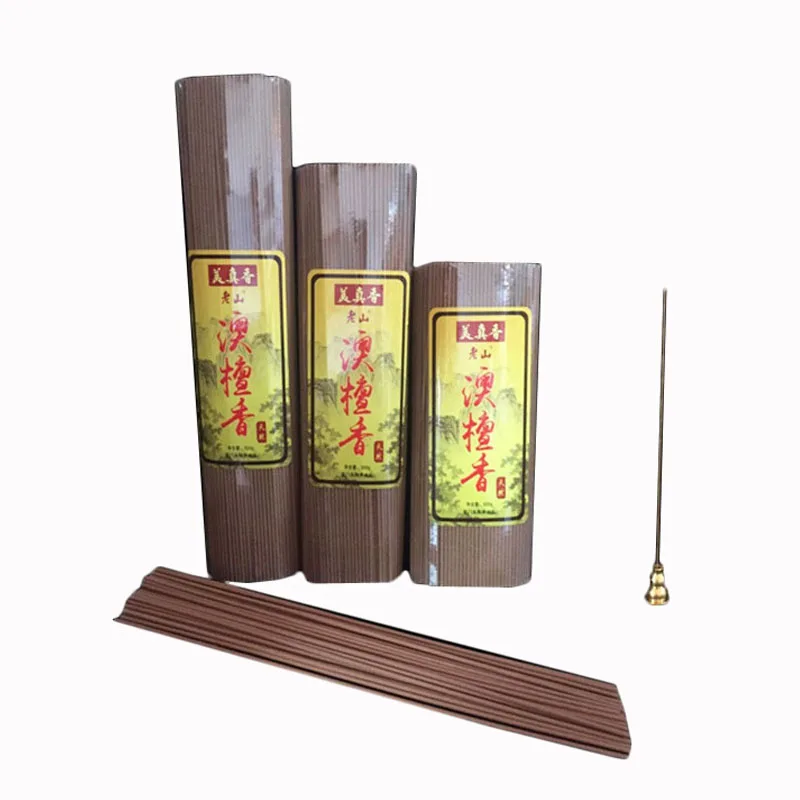 

Free shipping Natural LaoShan Sandalwood Incense Stick 500g/pack High Quality Australian Sandalwood Line Stick Incense Wholesale