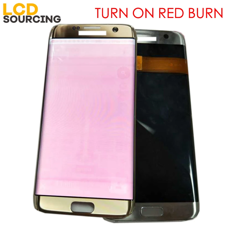 AMOLED BIGGER BIG RED BURN SHADOW For Samsung
