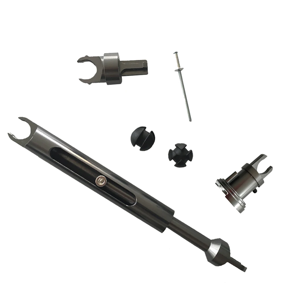 Best car accessories alloy release tie rod front grille cover hood lock latch connecting rod For Ford Focus 2 MK2 For C MAX