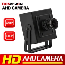 CMOS 720 P 1080 P Видеонаблюдения AHD Камеры 0.01 Люкс 2.8 мм Объектив аналоговый HD 2000TVL Мини АХД Камера 1MP 2-МЕГАПИКСЕЛЬНАЯ Металл Крытый Использования черный