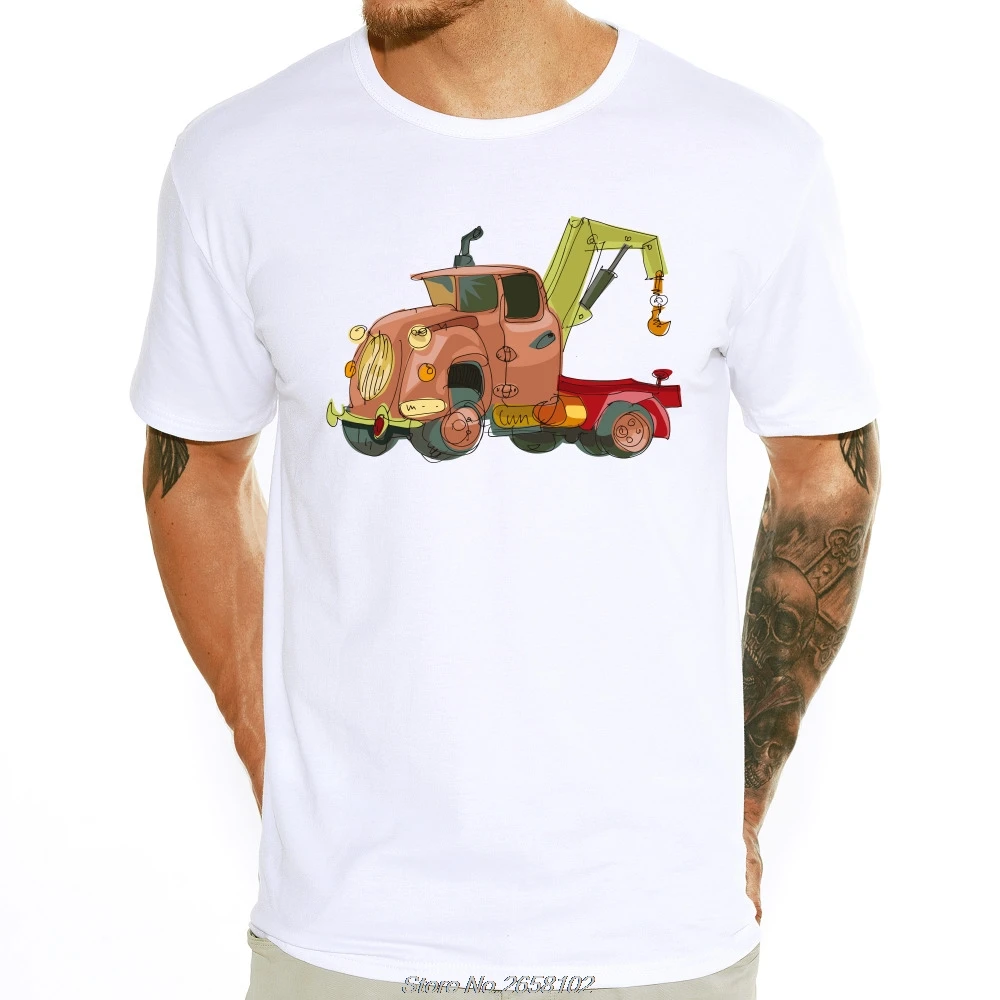 Мужская модная Милая футболка с принтом «Hand Draw Car», летний крутой дизайн, топы для мальчиков, Детская футболка, Футболка Harajuku, уличная одежда
