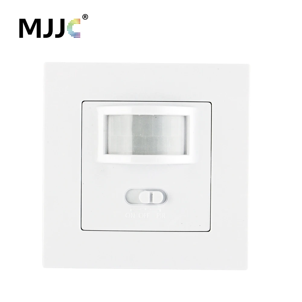 AC 110 V 220 V Pir Bewegungssensor Wand Bewegungsmelder Lichtschalter AUF/Automatisch Einbau für LED Glühbirnen AC 110 V 220 V Pir Bewegungssensor Wand Bewegungsmelder Lichtschalter AUF/Automatisch Einbau für LED Glühbirnen