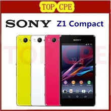 Sony Xperia Z1 Compact Original Unlocked Z1 mini GSM 3G&4G Android Quad-Core 2GB RAM 4.3″ 20.7MP WIFI 16GB rom D5503 Smartphone