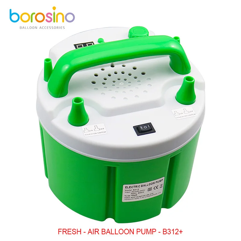 

B312+ Fresh Air Timer Electric Balloon Inflator with Balloon Cutter B604