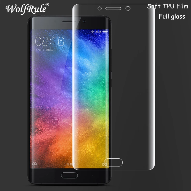 

Full Cover Screen Protector Film Xiaomi Mi Note 2 Soft TPU Film For Xiaomi Mi Note 2 Anti Burst Soft Film Mi Note 2